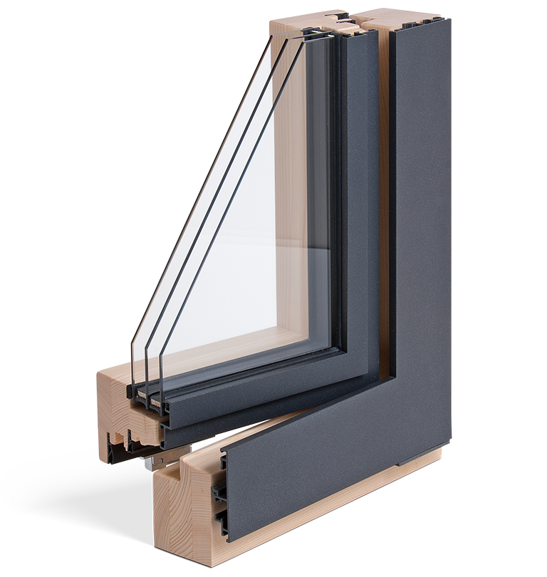 FAVOR – Holz-Aluminium Fenstersystem